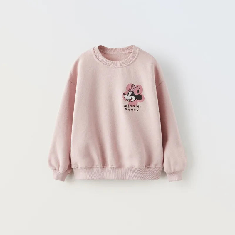 MINISO Hoodies Sweatshirts MINNIE MOUSE Tee Shirts - Swefashionstore