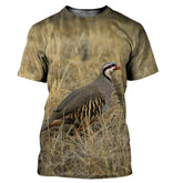 Camouflage Hunting Animals Quail 3D Print - Swefashionstore