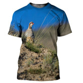 Camouflage Hunting Animals Quail 3D Print - Swefashionstore