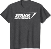 Marvel Iron Man Stark Industries Logo T-Shirt - Swefashionstore