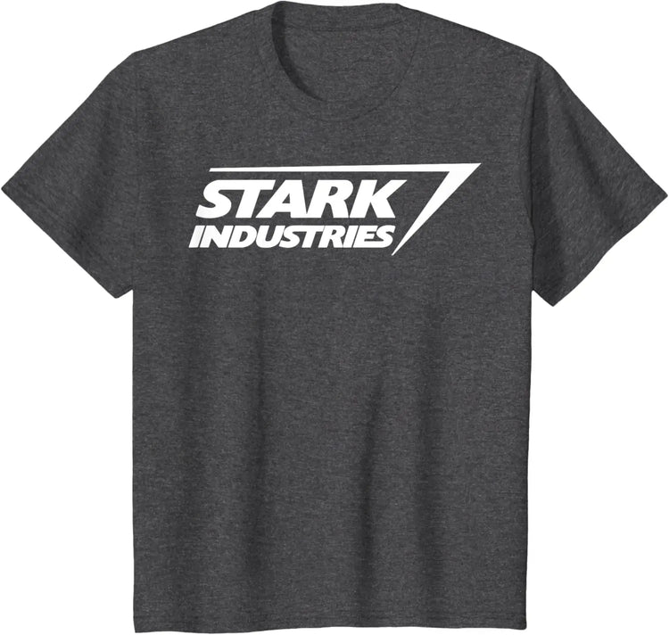 Marvel Iron Man Stark Industries Logo T-Shirt - Swefashionstore