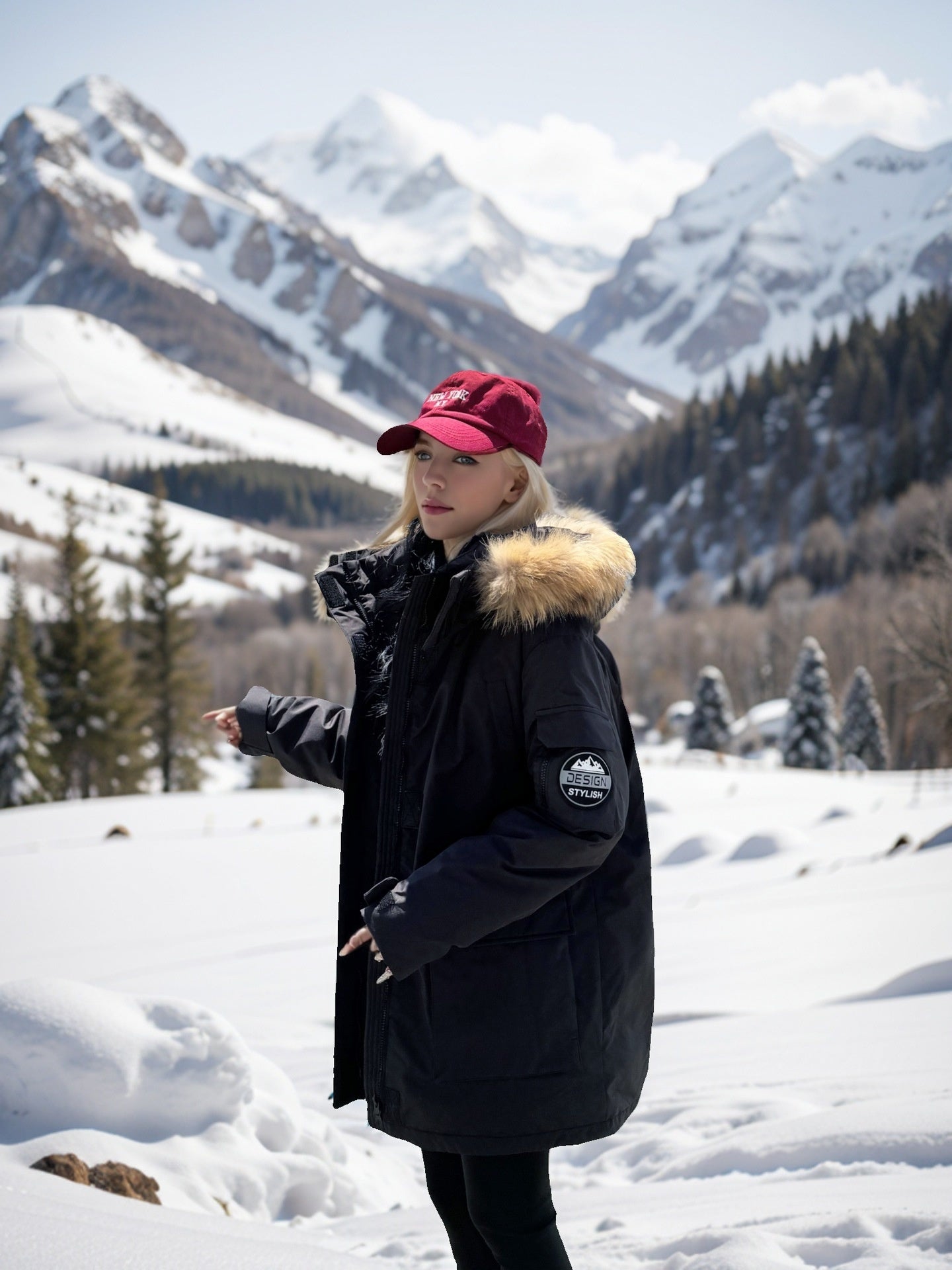 Mid-length Thermal Cotton Coat Women - Swefashionstore