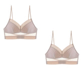 Backless Bra Invisible Bralette Thin Lace Underwear Push Up Brassiere Women - Swefashionstore