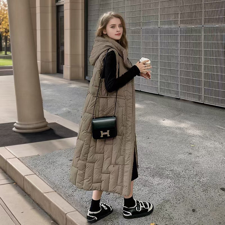 Overknee Long Thickening Vest Outerwear - Swefashionstore