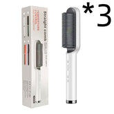 Hot Electric Hair Straightener And CurlingBrush - Swefashionstore