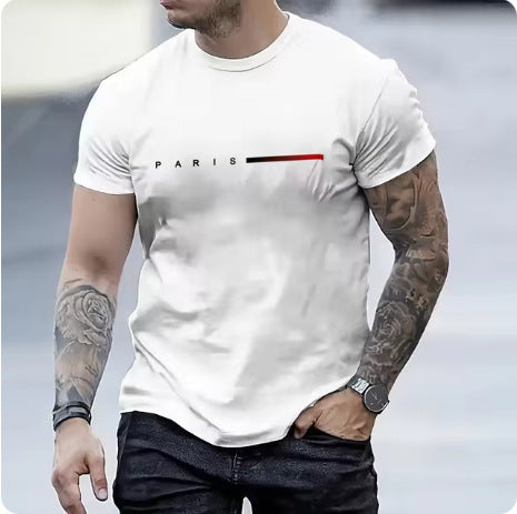 3d Printed Top Slim Fit Men - Swefashionstore