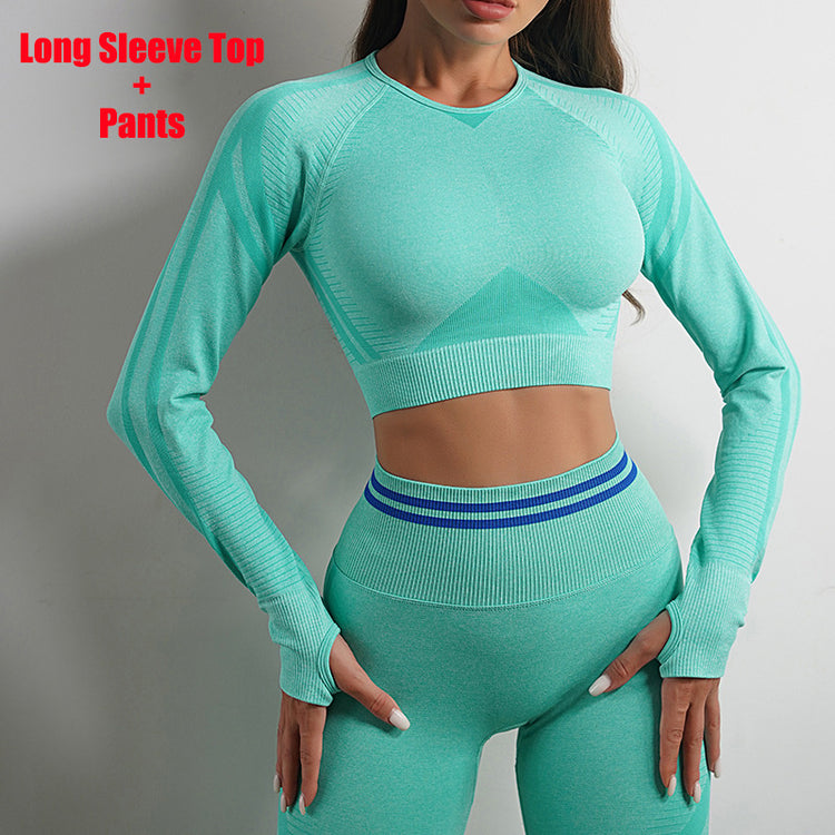 Seamless Yoga Pants for Sports, Gym, and Fitness - Swefashionstore
