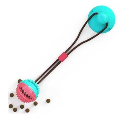 Dog Toys Silicon Suction Cup Teeth Cleaning