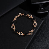Love Bracelet With Rhinestones - Swefashionstore