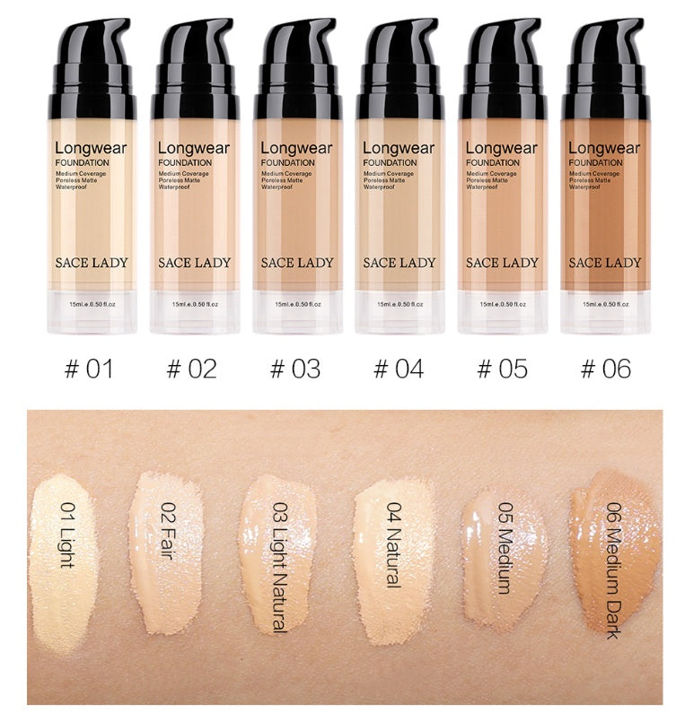 SACE LADY Moisturizing Longwear Foundation - Swefashionstore