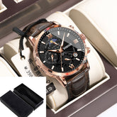Simple Multifunctional Chronograph Waterproof Quartz Watch - Swefashionstore