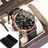 Simple Multifunctional Chronograph Waterproof Quartz Watch - Swefashionstore