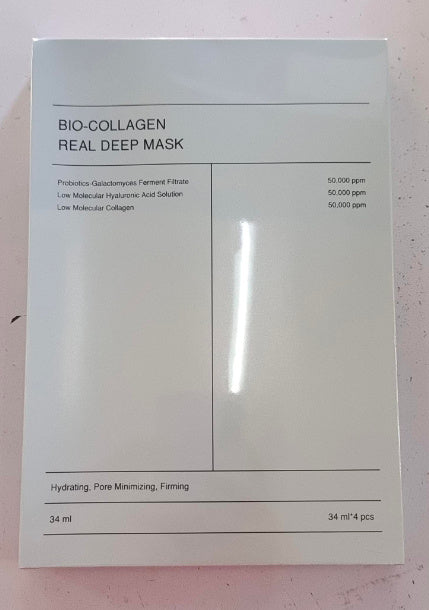 Deep Collagen Overnight Mask The Real Collagen Facial Sheet