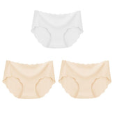 3Pcs Seamless Underwear Silk For Women Panties Lingerie Sexy - Swefashionstore