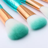 Makeup Brushes Kit Maquiagem Maquillaje New Mermaid Foundation Eyebrow Eyeliner Cosmetic Makeup Brushes - Swefashionstore