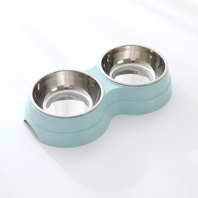 Pet Bowls Dog Food Water Feeder Stainless Steel - Swefashionstore