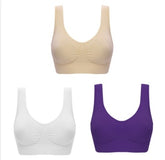 Women YOGA Tank Tops SPORTS Bra Workout Fitness - Swefashionstore