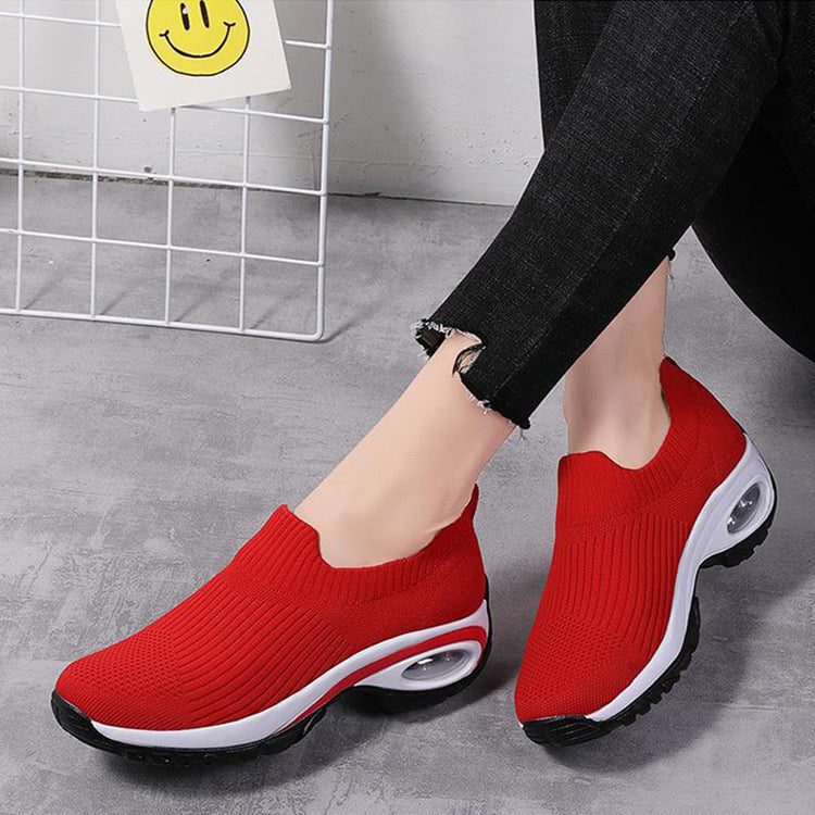 Women Sneakers Mesh Breathable Running Shoes - Swefashionstore
