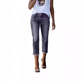Fashionable Retro Slim-fit Stretch Jeans - Swefashionstore
