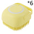 Silicone Dog Bath Massage Gloves Brush Pet Cat Bathroom Cleaning Tool Comb Brush For Dog Can Pour Shampoo Dog Grooming Supplies - Swefashionstore