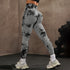 High Waist Tight Yoga Pants Tie-dye Breathable Workout Pants - Swefashionstore