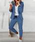 Ladies Fashion OL Suit Trousers Suit - Swefashionstore