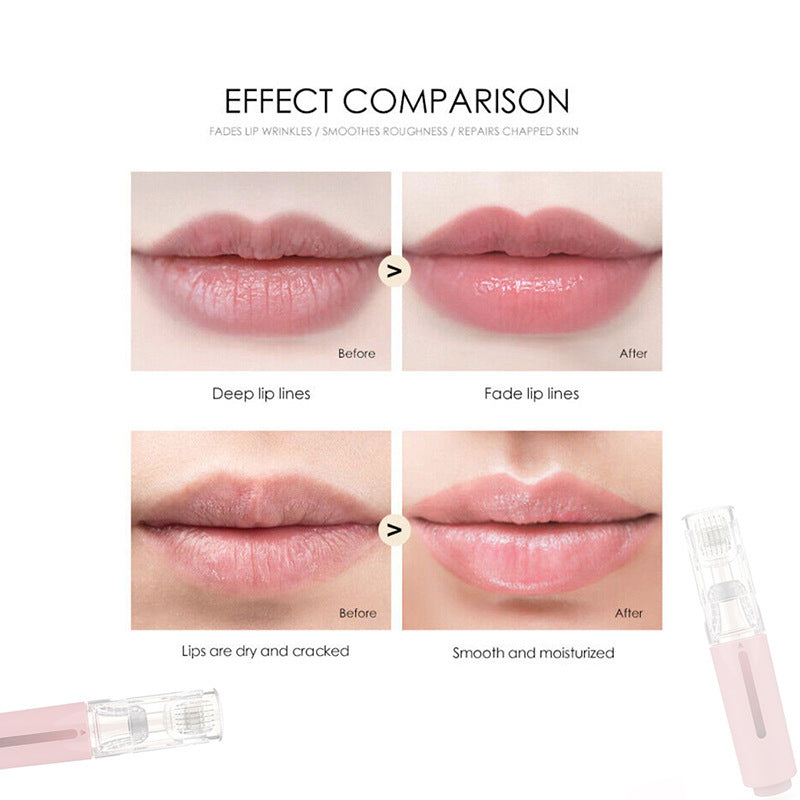 3 In 1 Lip Care Roller Beard Growth Treatment & Serum Applicator