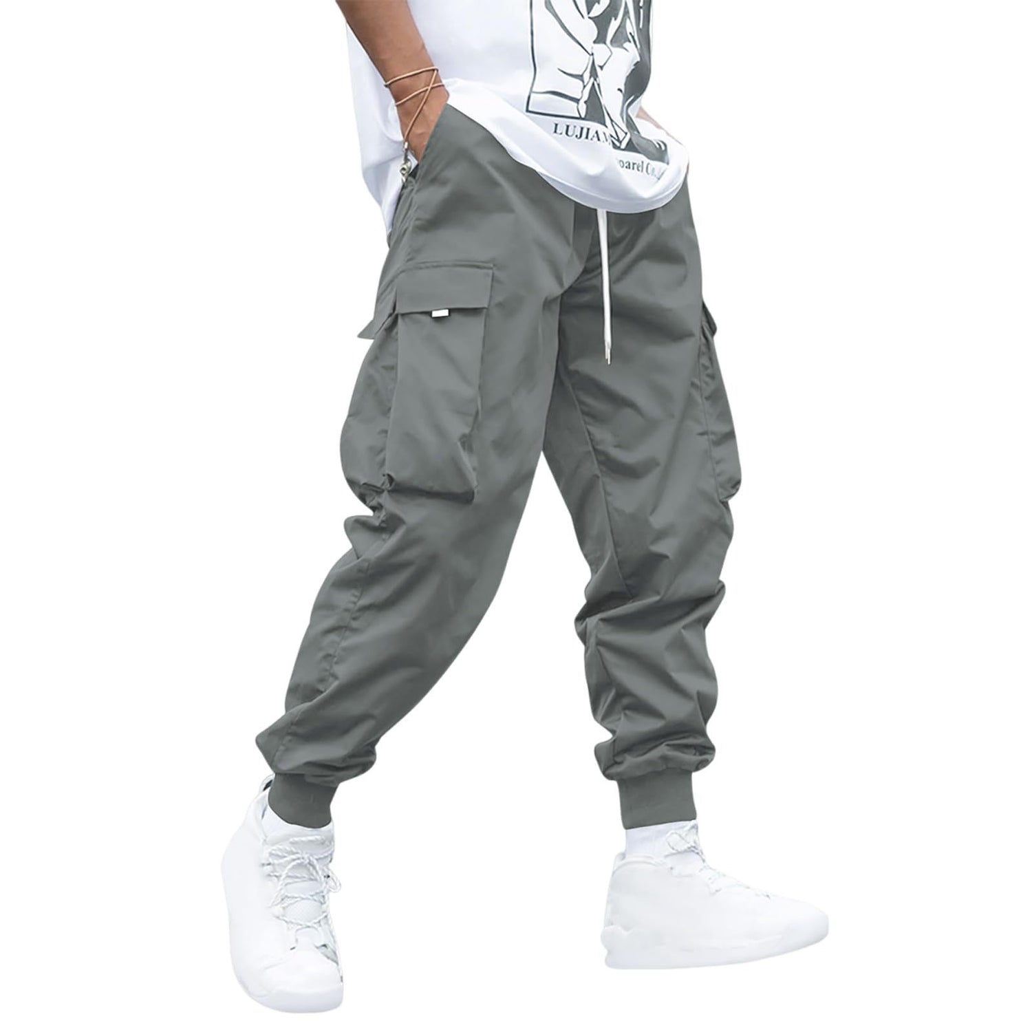 Multi-pocket Cargo Pants Men&