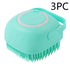 Silicone Dog Bath Massage Gloves Brush Pet Cat Bathroom Cleaning Tool Comb Brush For Dog Can Pour Shampoo Dog Grooming Supplies - Swefashionstore