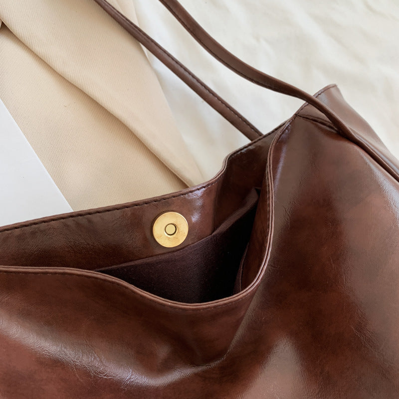Fashion Leather Handbag/Shoulder Bag Retro Casual Handbag