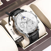 Simple Multifunctional Chronograph Waterproof Quartz Watch - Swefashionstore