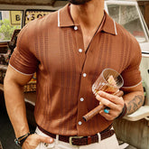Short-sleeved Polo Shirt - Swefashionstore