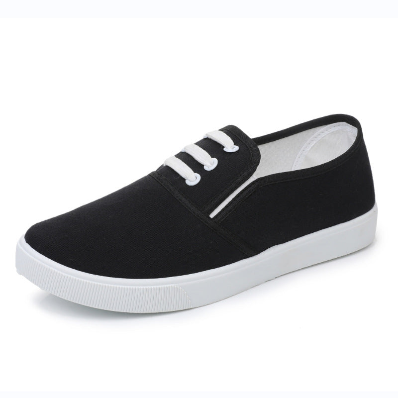 Slip-on Canvas Shoes Flat Women - Swefashionstore