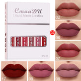 6 Boxes Of Matte Non-stick Cup Waterproof Lipstick - Swefashionstore