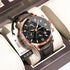 Simple Multifunctional Chronograph Waterproof Quartz Watch - Swefashionstore