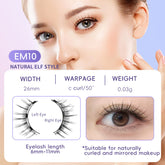 Natural Eyelashes Magnetic Suction False Eyelashes - Swefashionstore