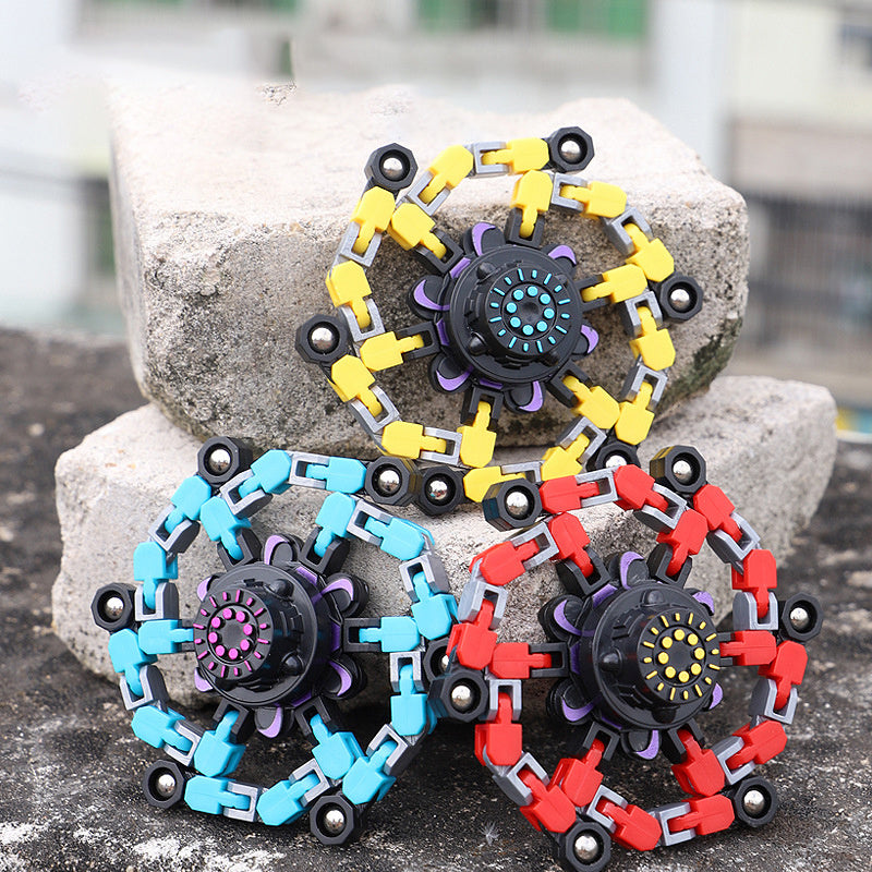 BEST SELLER Fidget Spinner Chain ANTI-STRESS Toys For Children