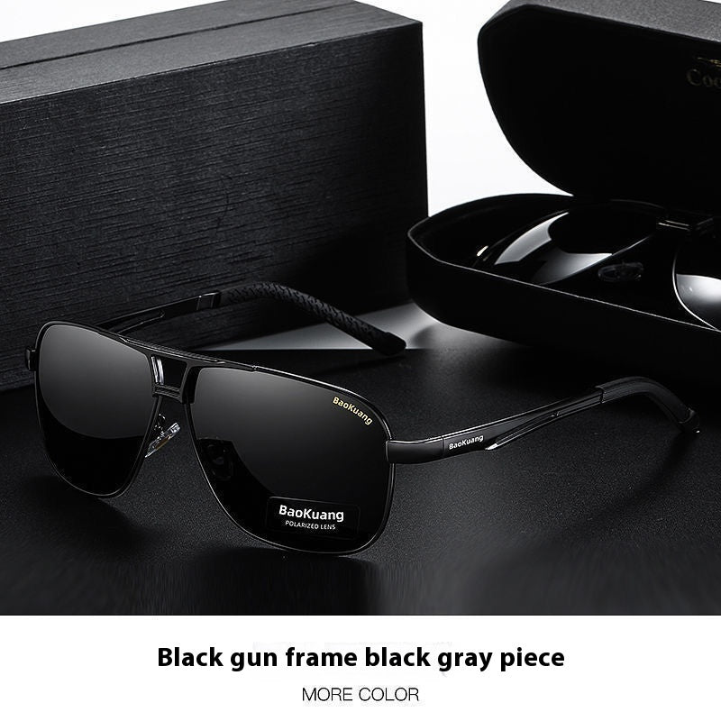 NEUE verfärbte Sonnenbrille für Herren mit doppeltem Verwendungszweck für Tag und Nacht