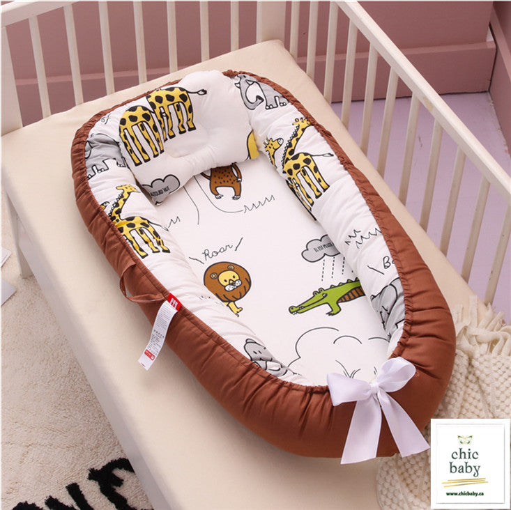 Baby Removable And Washable Bed Crib Portable Crib Travel Bed For Children