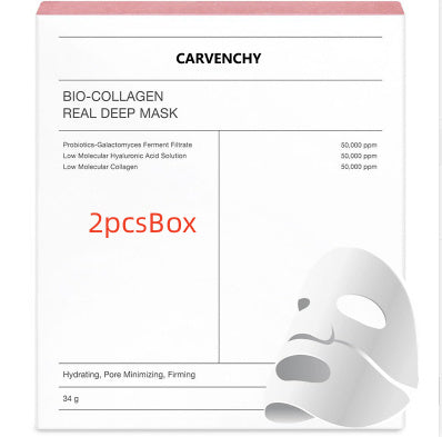 Deep Collagen Overnight Mask The Real Collagen Facial Sheet