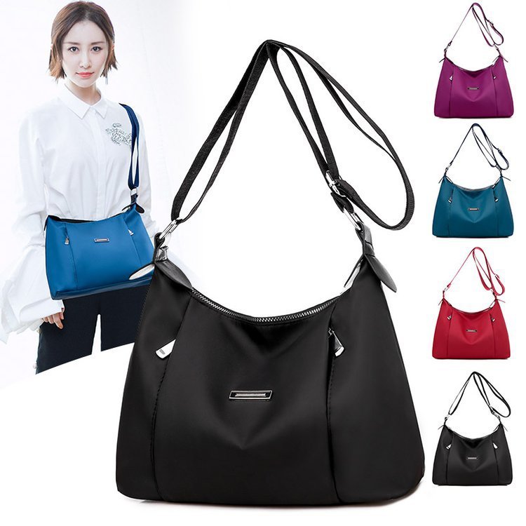 MODISCHE Oxford Tuch SCHULTERTASCHE Einfache Damen Umhängetasche