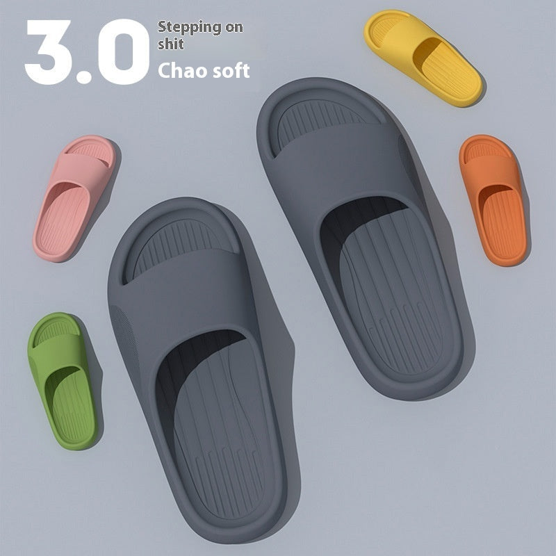 Sommer-Slipper mit dicken Sohlen für Herren als Oberbekleidung