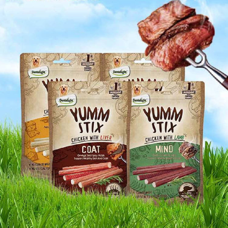 Pet Puppy Vitamin Satisfy The Appetite Pure Chicken Emulsion Strip - Swefashionstore