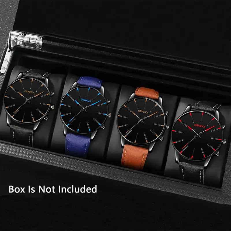 Waterproof Senior Quartz Watch for Timeless Style and Reliability - Swefashionstore