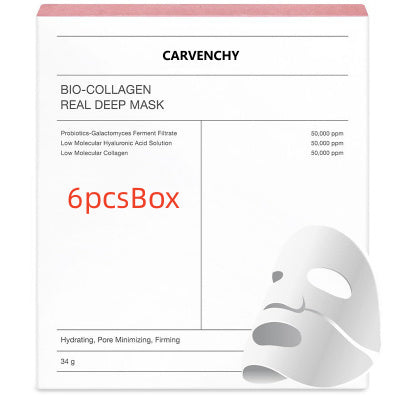 Deep Collagen Overnight Mask The Real Collagen Facial Sheet