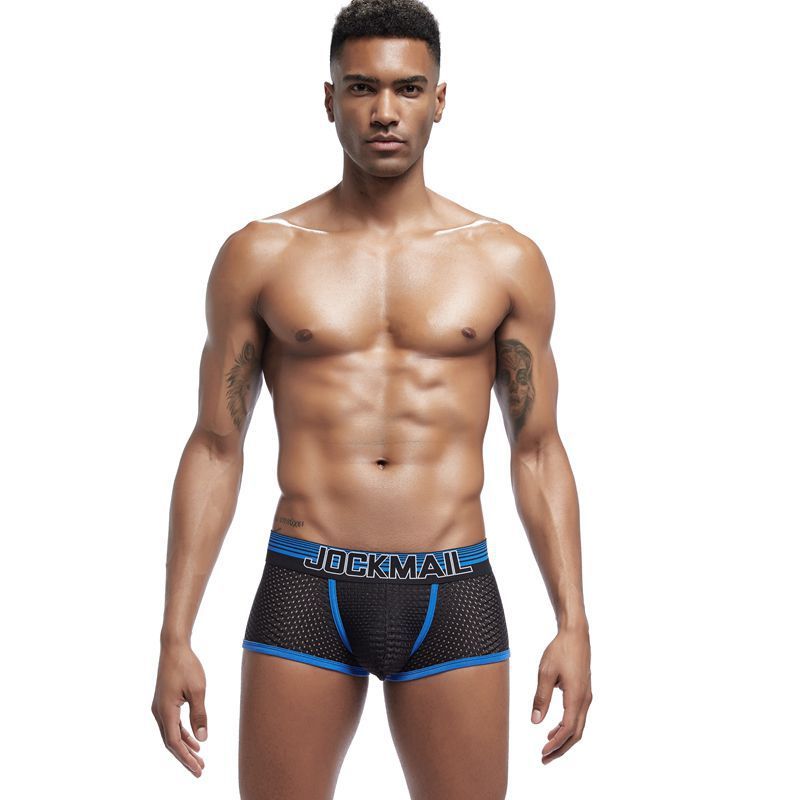 Men Underwear Boxer Breathable Mesh boxe - Swefashionstore