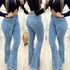 Women Fashion Elastic Ladies Jeans Pants - Swefashionstore