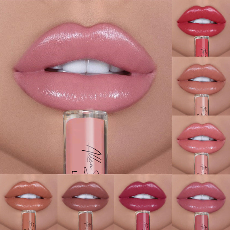 Silky Cream Texture Lip Gloss Aliexpress Shopee Cross-Border Exclusive Lip Glaze Lip Gloss Lipstick - Swefashionstore