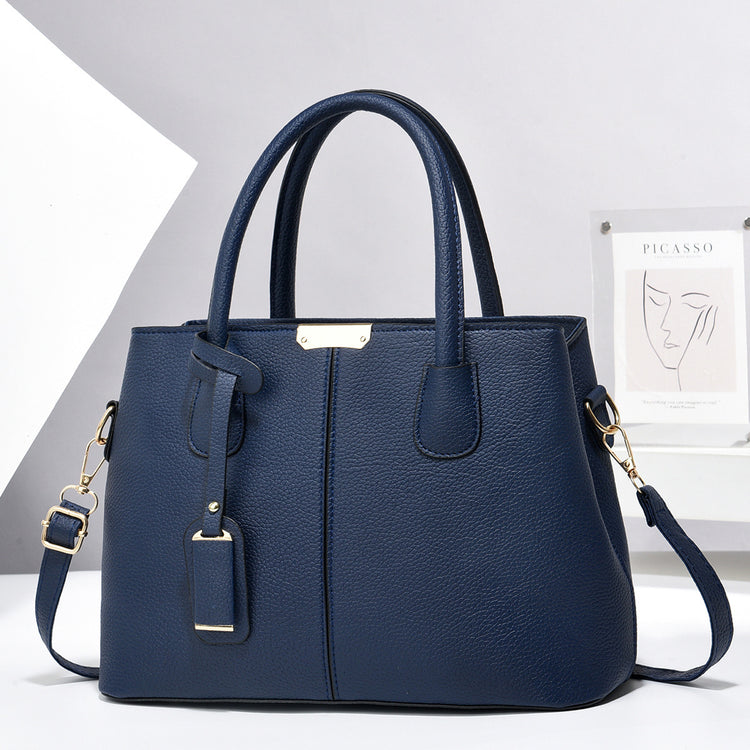 Women PU Leather Handbags Ladies Large Capacity Tote Bag Female Square Shoulder Bags New Fashion Crossbody Bags - Swefashionstore