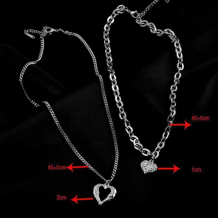 Titanium Steel Angel Wings Love Necklace - Swefashionstore